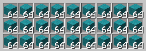 Cyan Concrete Powder